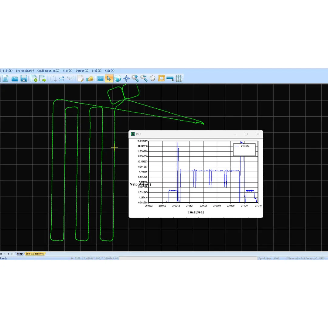 GGPoS — Software de procesare GNSS (PPK)